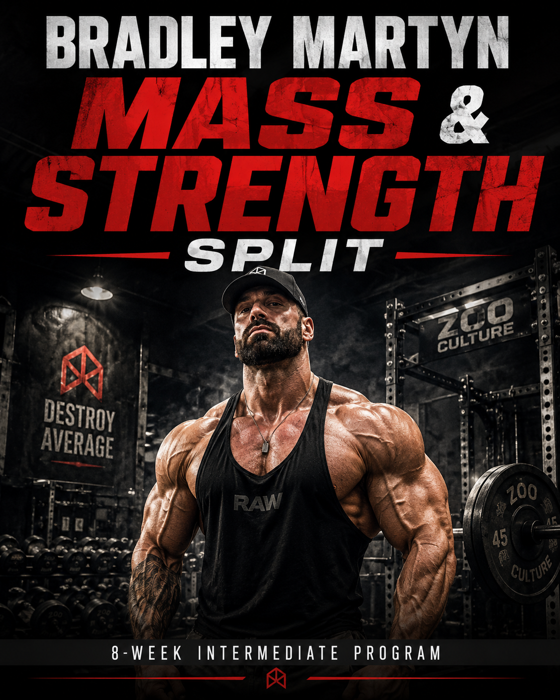 Bradley Martyn Mass & Strength Split